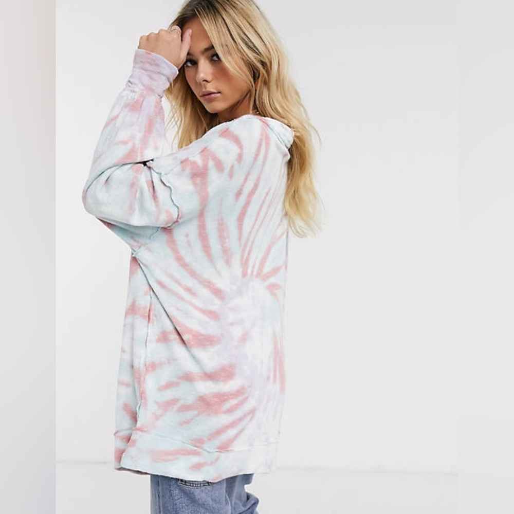 Free People Best Catch Tie-Dye Sweatshirt